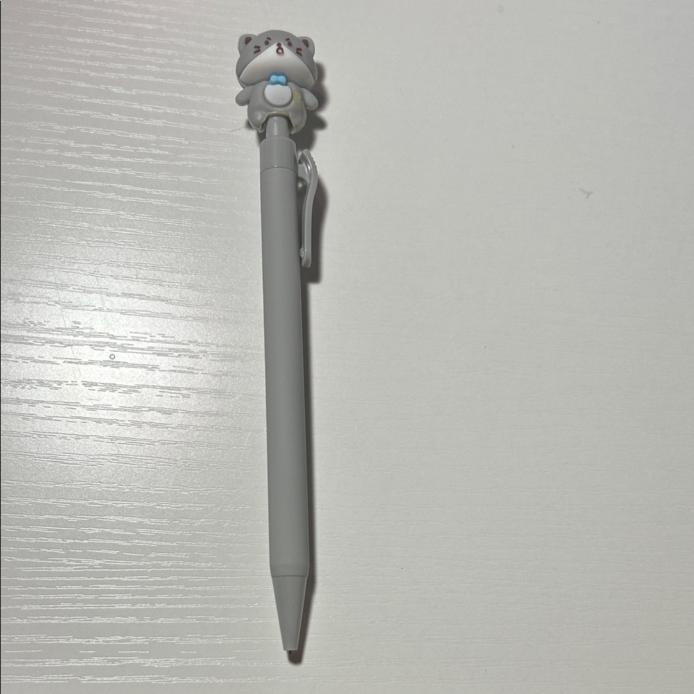 Cute Gray Cat Pencil